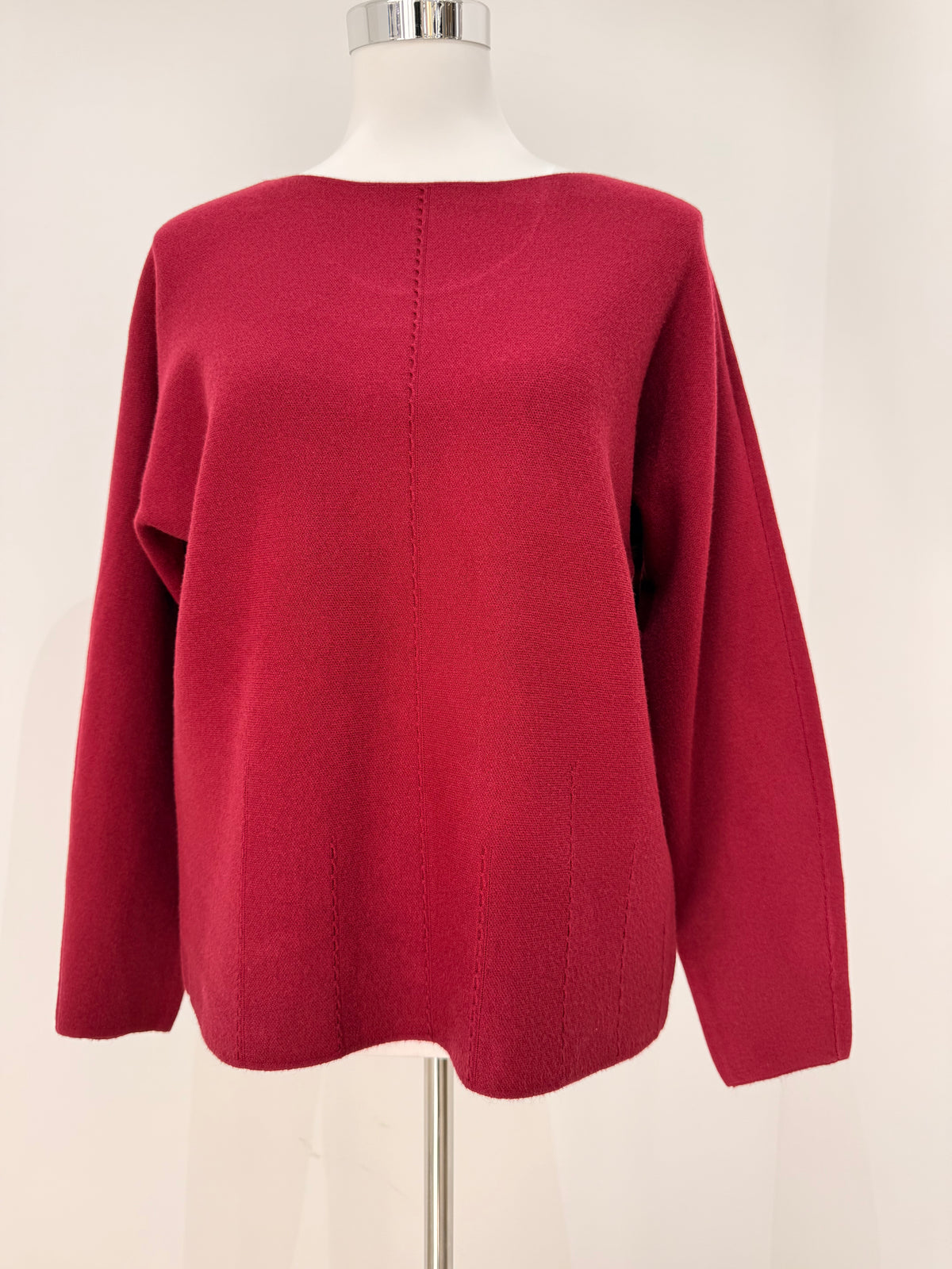 Jersey con costuras decorativas 60355