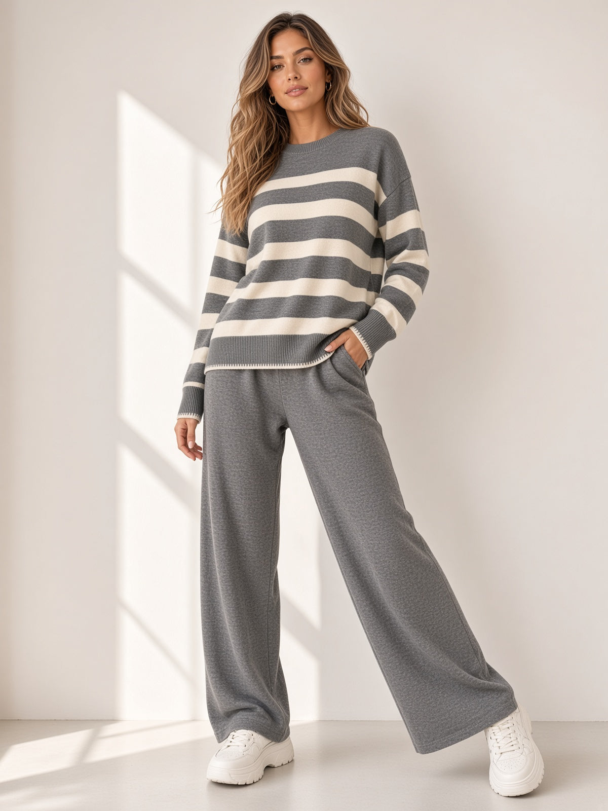 Conjunto de punto raya dos piezas 5273