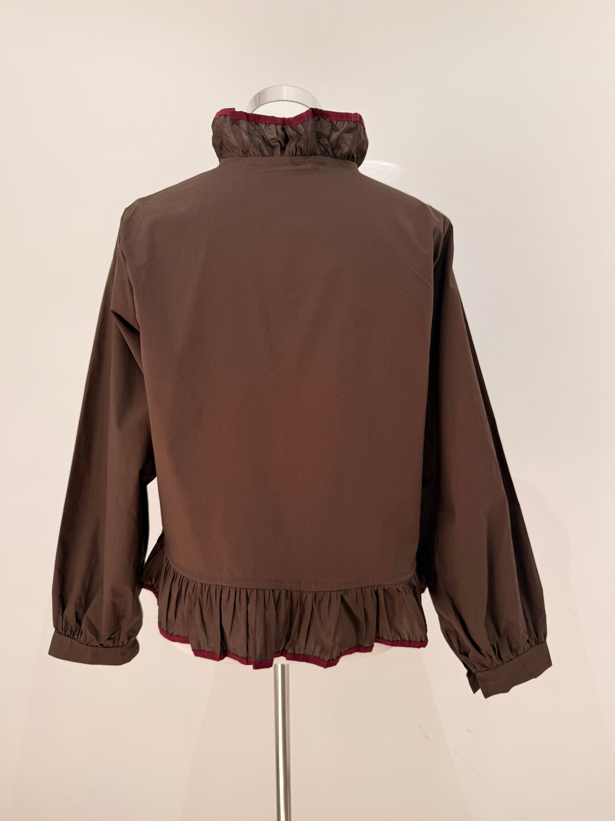 Camisa con volantes 39818