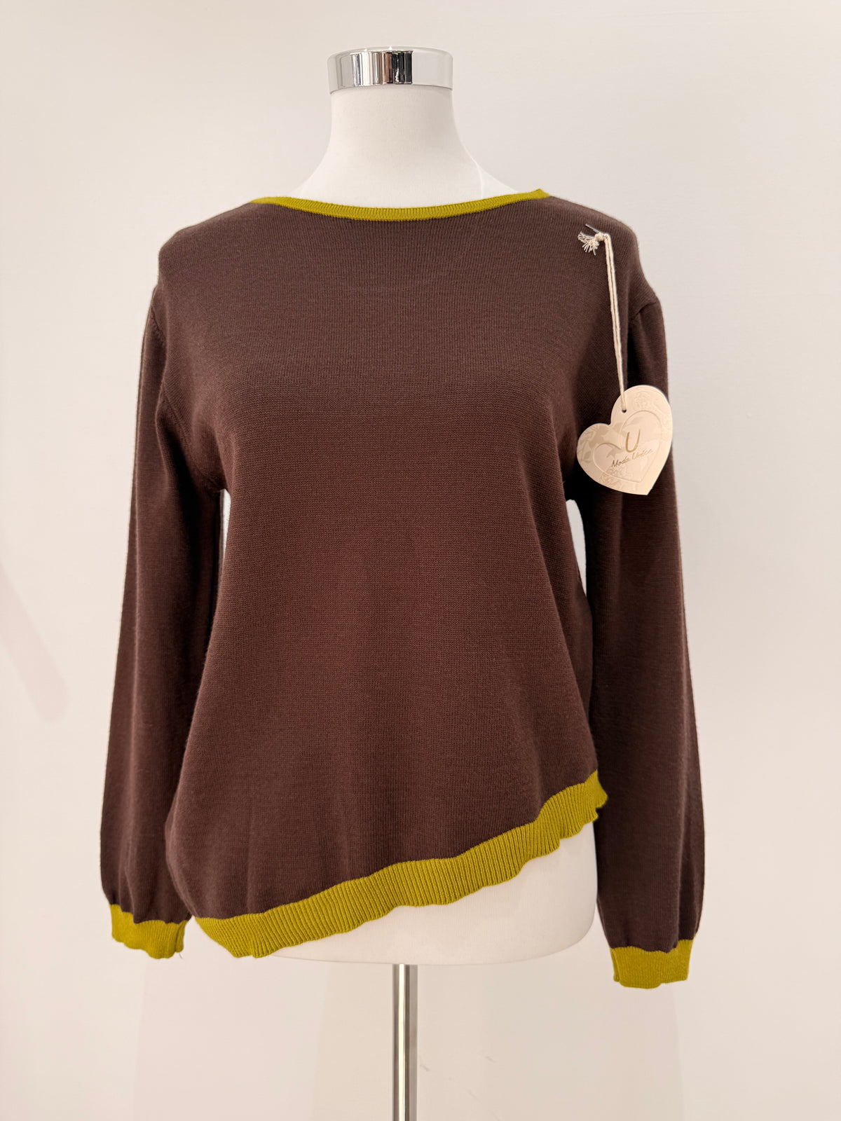 Jersey de punto asimétrico 80788