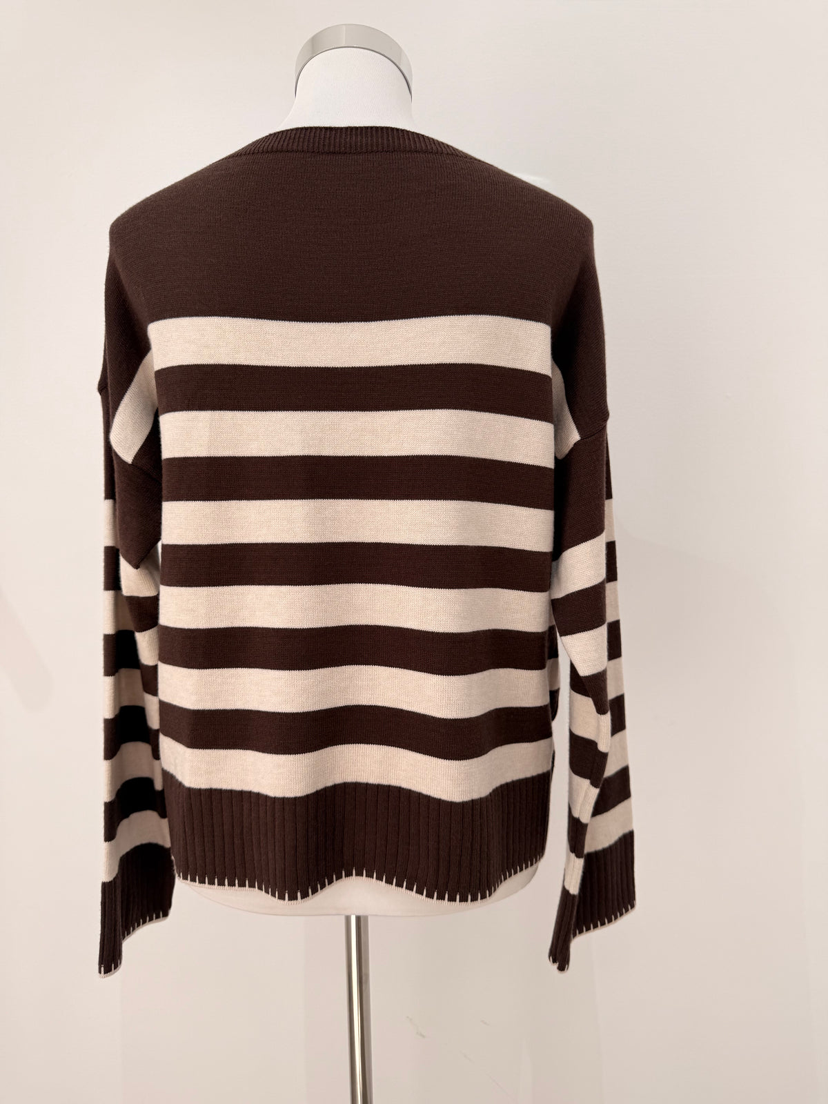 Jersey de punto a rayas 80682